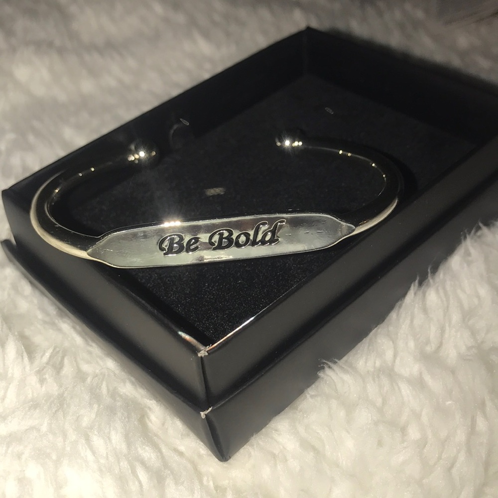 Be Bold Sterling Silver Bangle